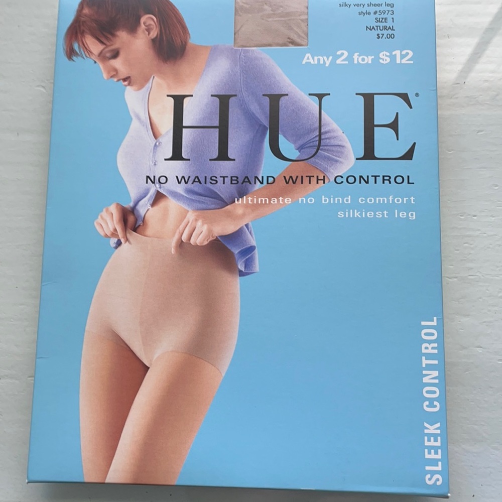 HUE Pantyhose Size One “Natural”